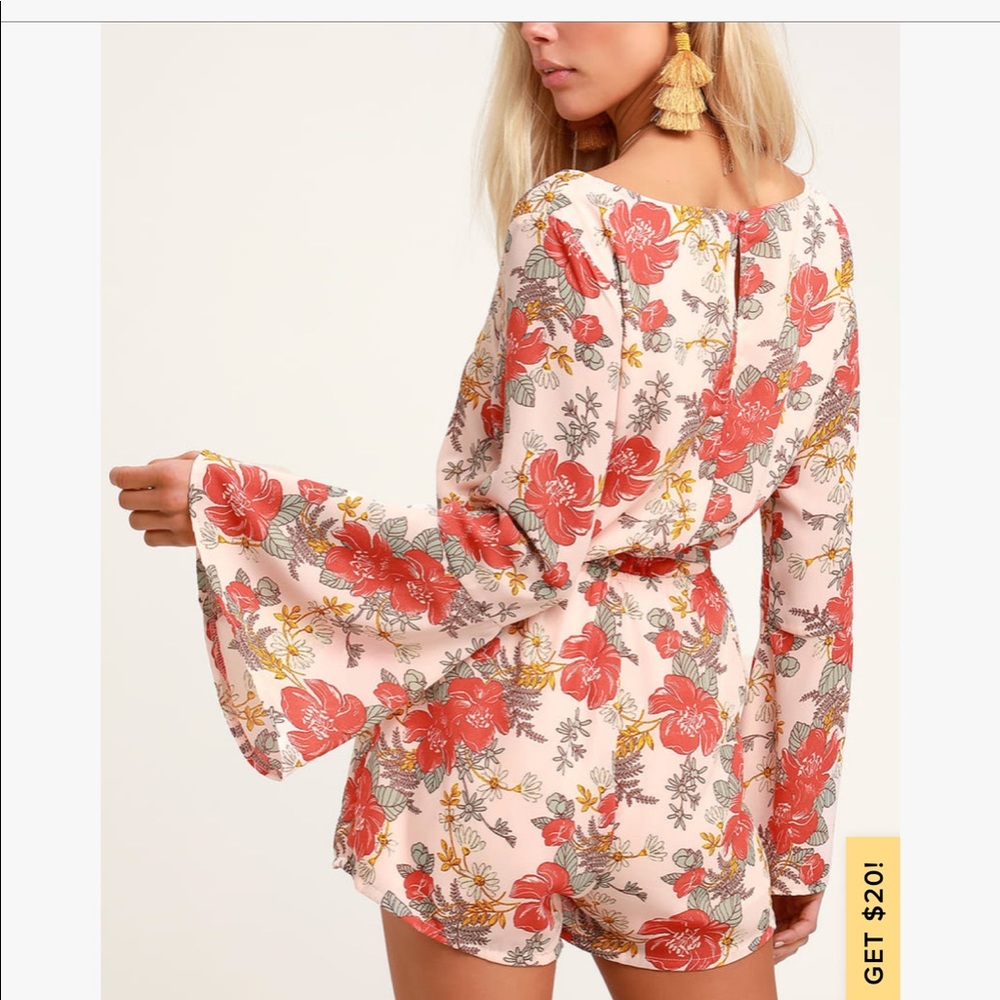 Lulus floral romper - Picture 3 of 6